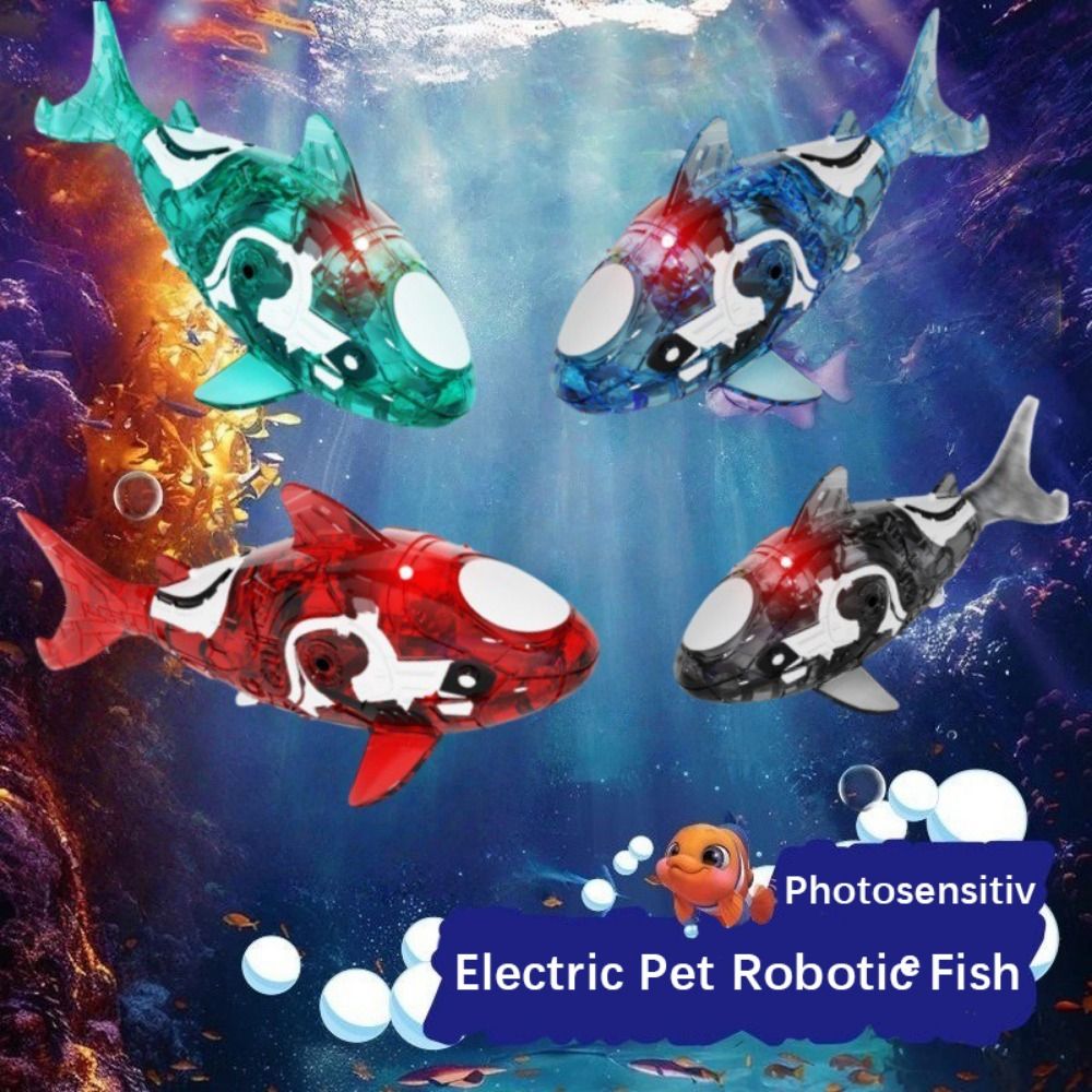 Aquarium Fish Shark - Yenilikçi Plastik Elektrikli Evcil Balık Sallanan
