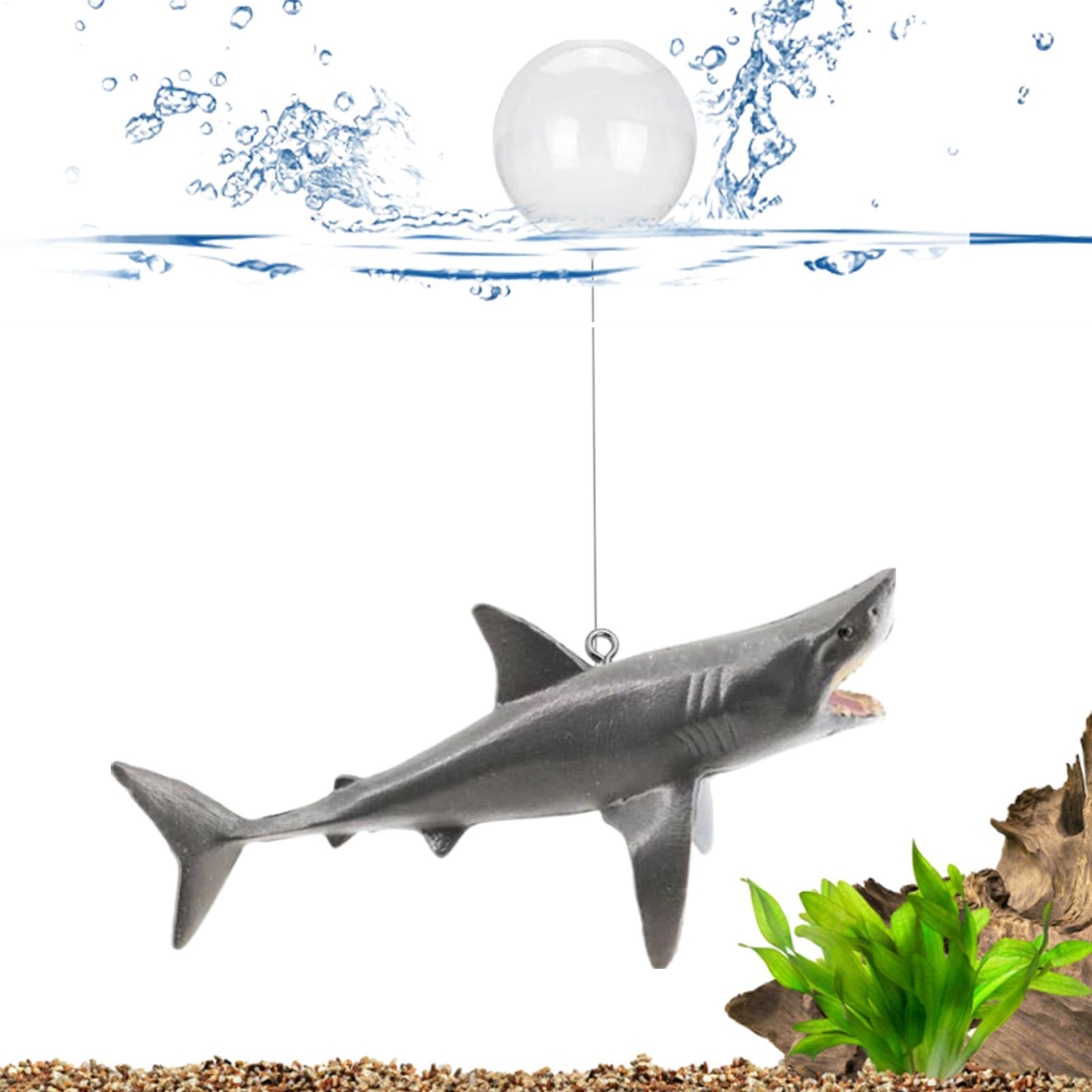 Aquarium Fish Shark - Ayarlanabilir Konumlu Yüzen Yapay Akvaryum Balık