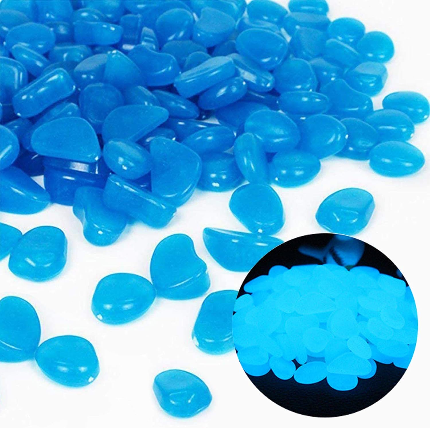 Aquarium Fish Bowl - Balık Tankı Kayalar Bahçe için Parlayan