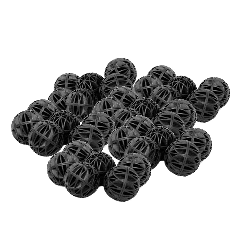 Aquarium Fish Black - 100 adet 18mm biyolojik biyo topları