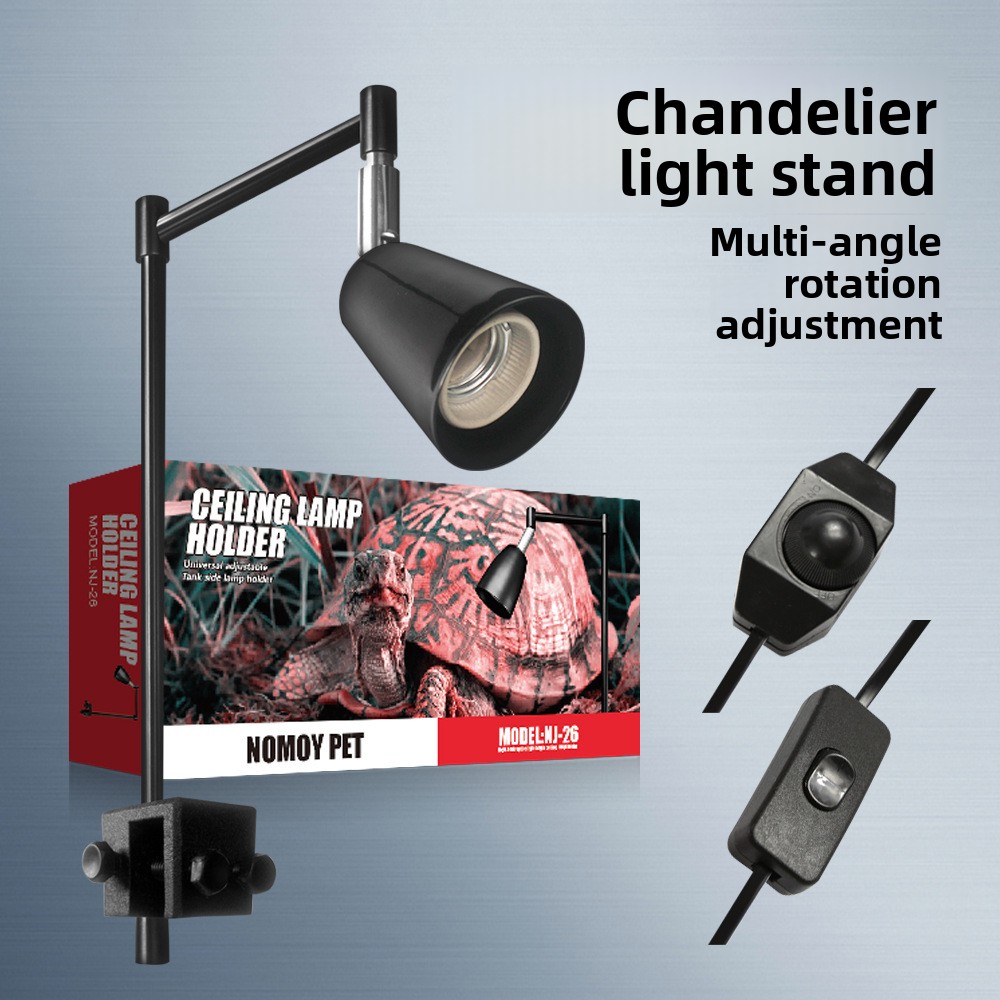 Aquarium Fish Photography - NOMOY Ayarlanabilir Kelepçeli Sürüngen Lamba Standı