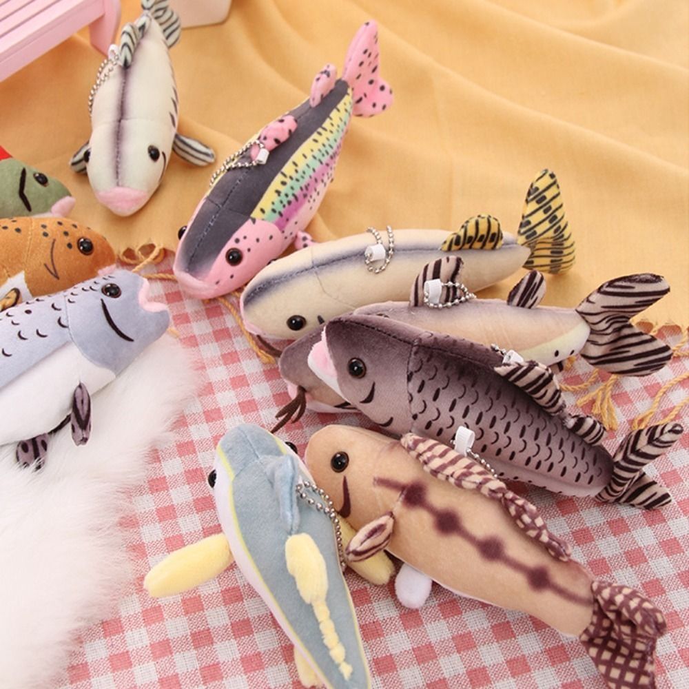 Fish Toy In Aquarium - Dekorasyon Hediyesi Okyanus Tropikal Balık Anahtarlık