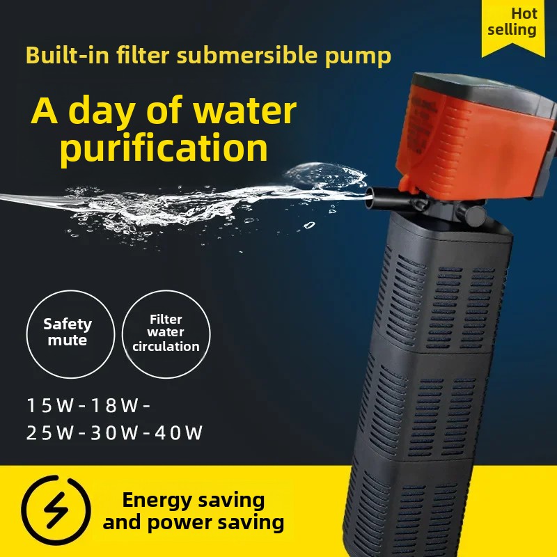 Aquarium Xilong - Xilong-F080 Balık Tankı için Dalgıç Pompa,