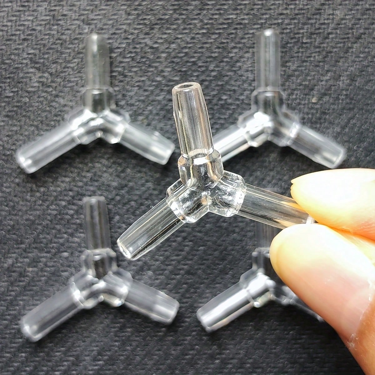 10 Adet 4mm Şeffaf Plastik Akv - Fish Toy In Aquarium incelemesi ve fiyatı