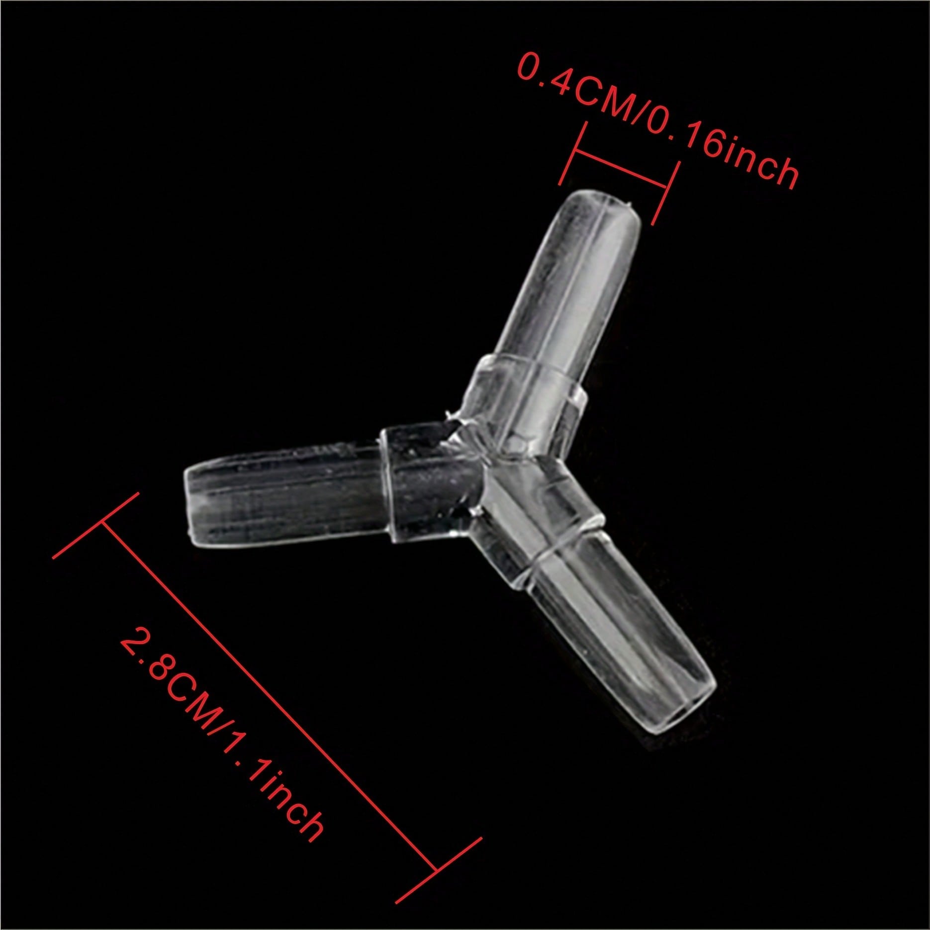 10 Adet 4mm Şeffaf Plastik Akv - Fish Toy In Aquarium incelemesi ve fiyatı