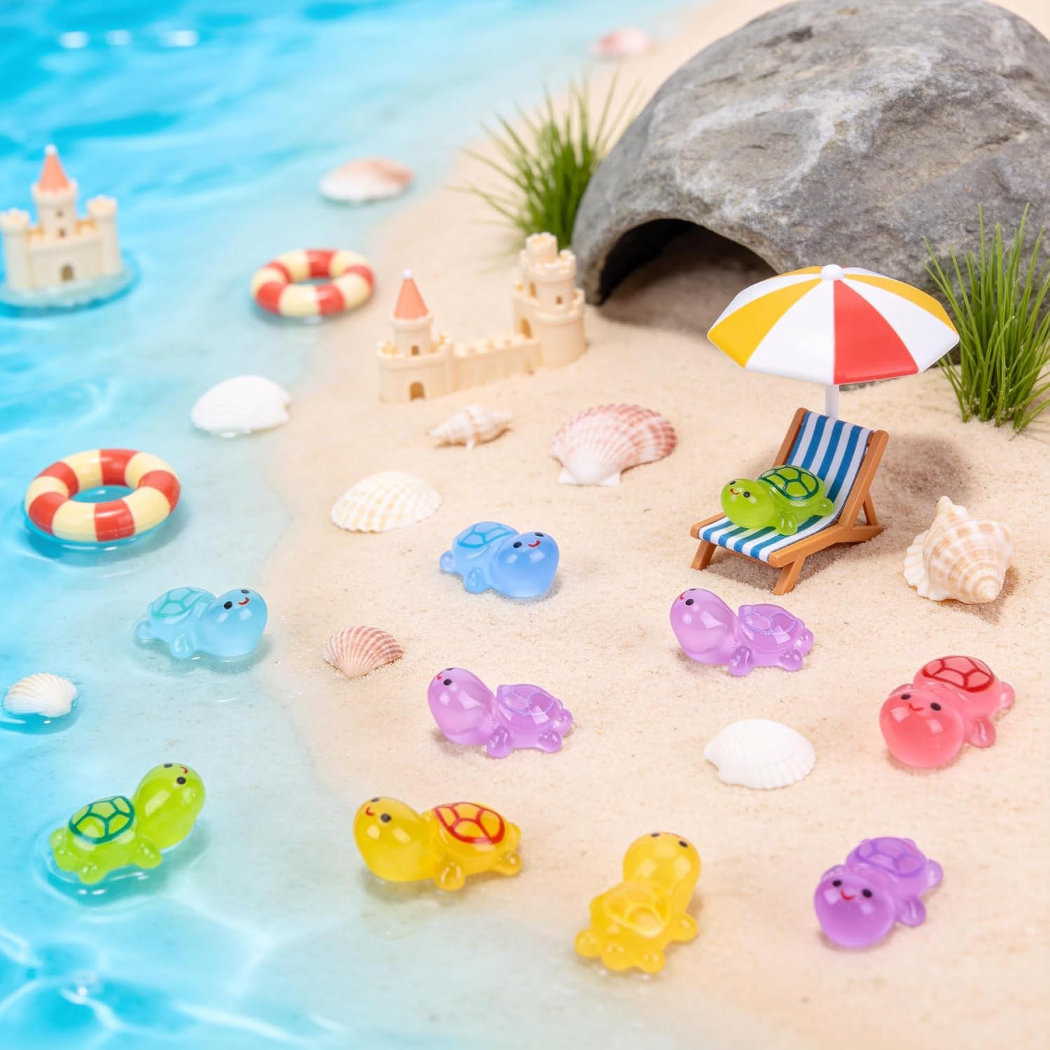 25 Parlayan Mini Reçine Kaplum - Fish Toy In Aquarium incelemesi ve fiyatı