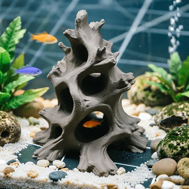 Gizli Çok Delikli Kök Taş Balı - Aquarium Fish Cave incelemesi ve fiyatı