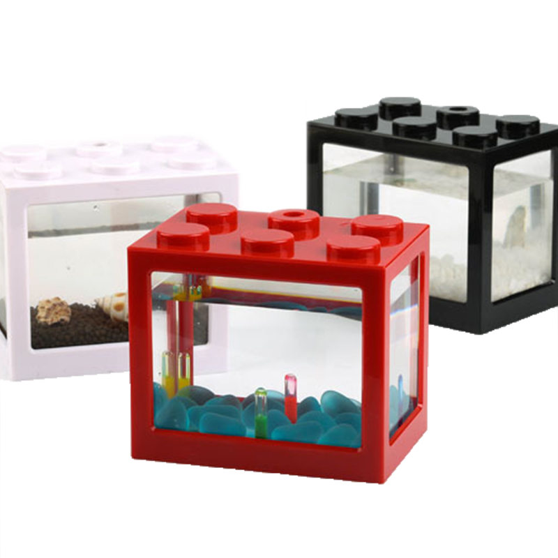 7 Renkli Mini Akvaryum Betta B - Fish Toy In Aquarium incelemesi ve fiyatı