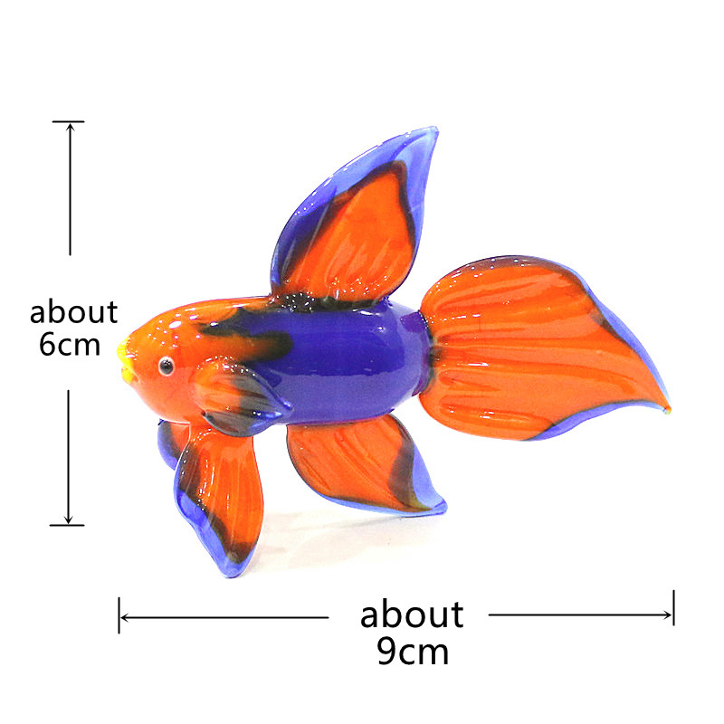 Turuncu Murano Cam Tropikal Ba - Fish Toy In Aquarium incelemesi ve fiyatı