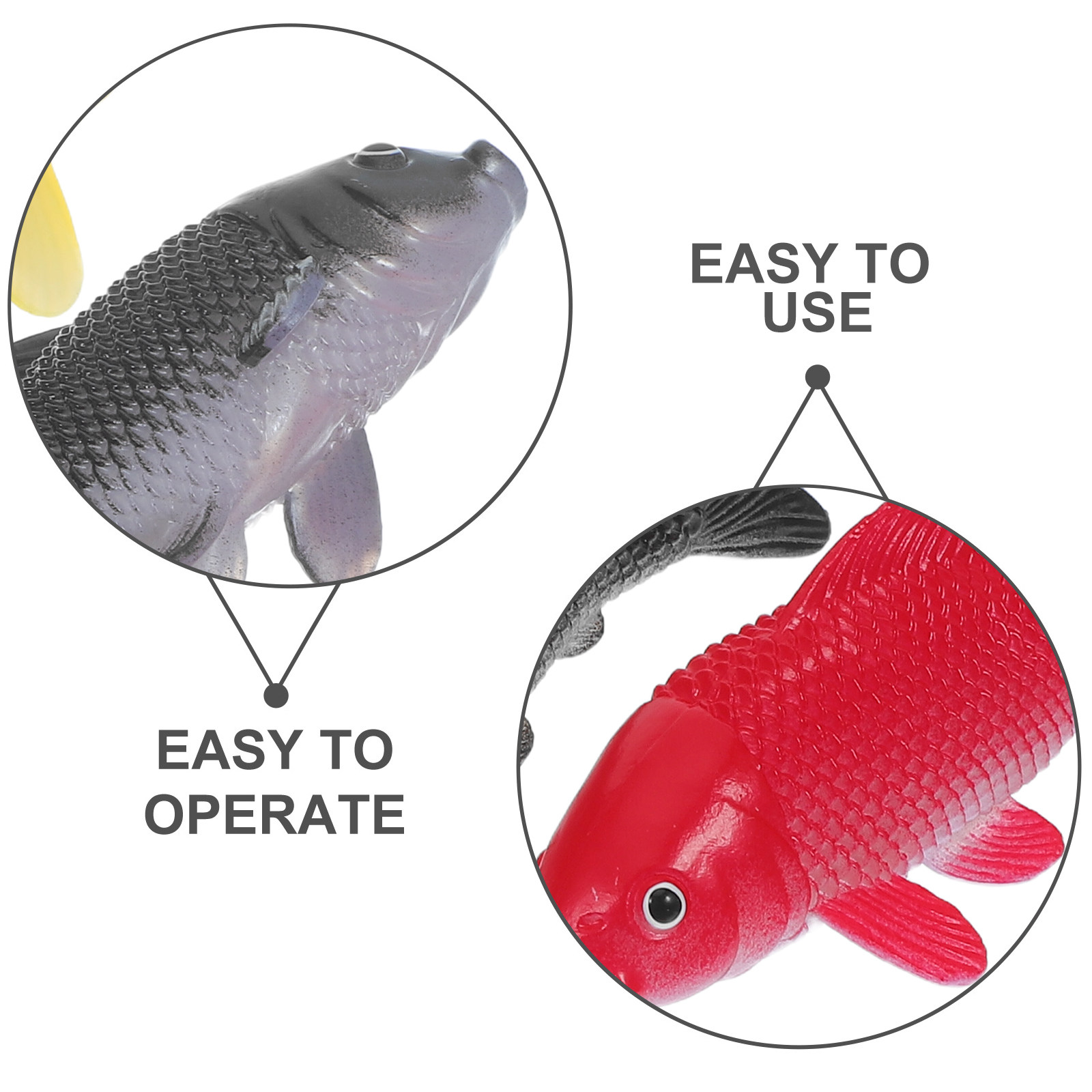 3 adet Balık El Sanatları Oyun - Fish Toy In Aquarium incelemesi ve fiyatı