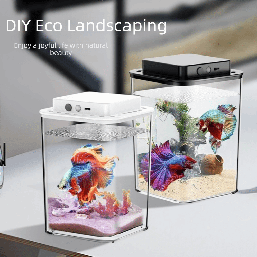 Şeffaf Betta Balık Tankı Akıll - Fish Toy In Aquarium incelemesi ve fiyatı