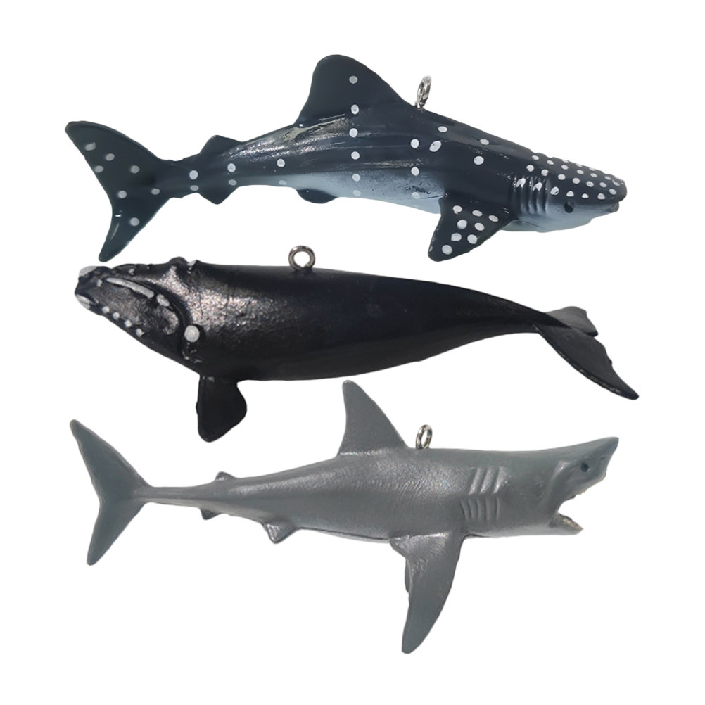 3 Adet Gerçekçi Yüzen Köpekbal - Aquarium Fish Shark incelemesi ve fiyatı
