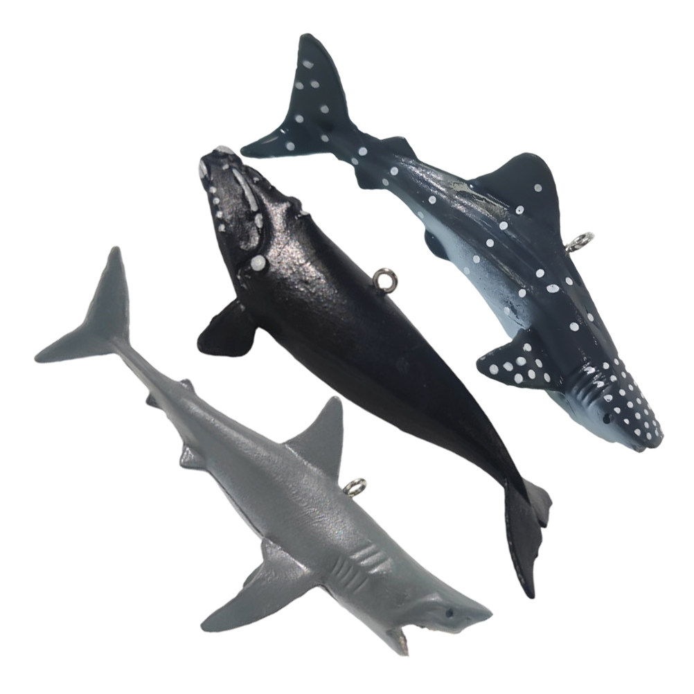 3 Adet Gerçekçi Yüzen Köpekbal - Aquarium Fish Shark incelemesi ve fiyatı