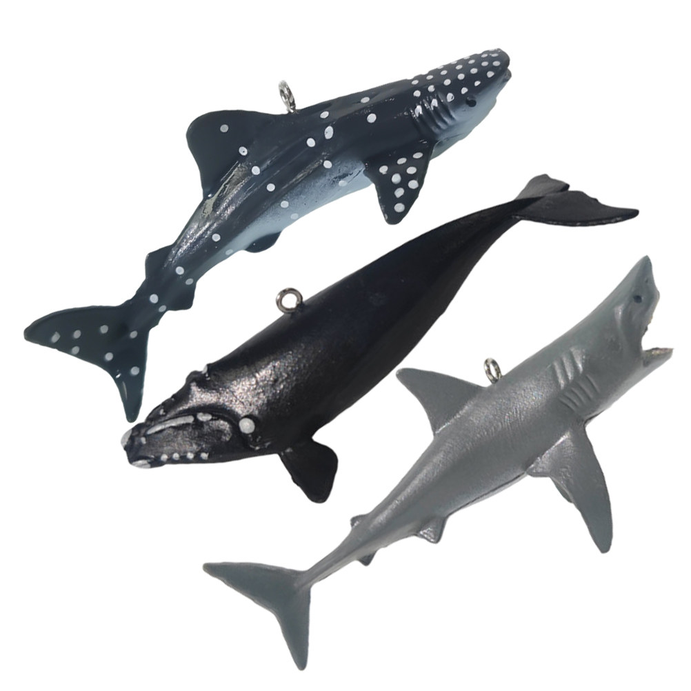 3 Adet Gerçekçi Yüzen Köpekbal - Aquarium Fish Shark incelemesi ve fiyatı