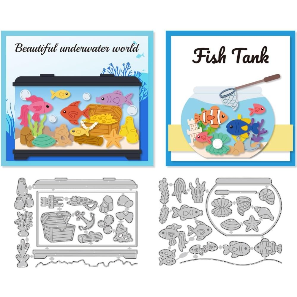 Balık Tankı Kesim Şablonları K - Aquarium Fish Bowl incelemesi ve fiyatı