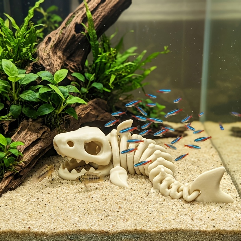 1 adet 17cm Akvaryum Dekorasyo - Aquarium Fish Shark incelemesi ve fiyatı