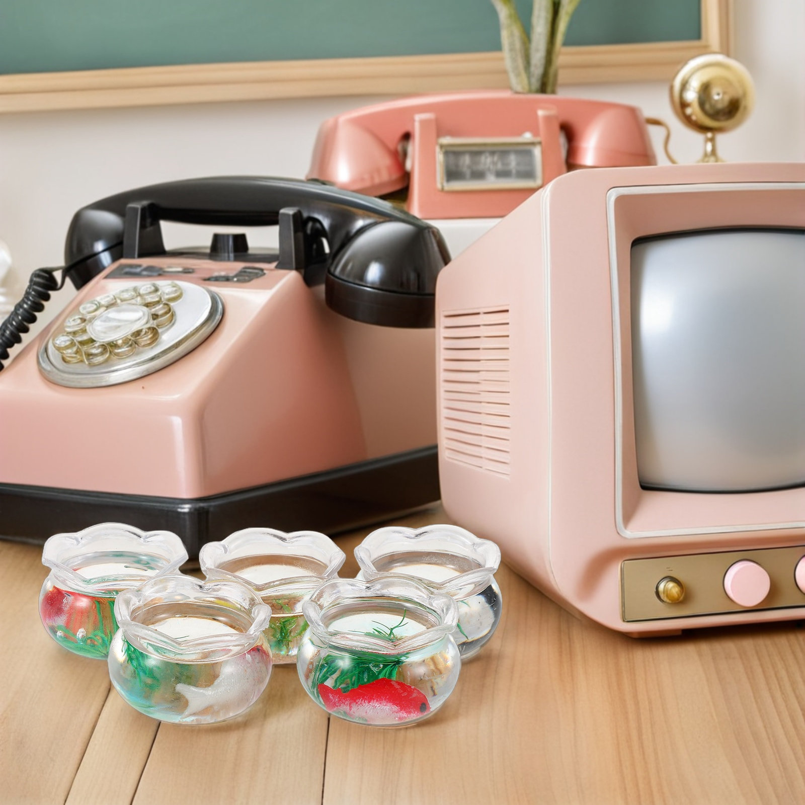 5 Adet Mini Balık Kabı, Küçük  - Aquarium Fish Bowl incelemesi ve fiyatı