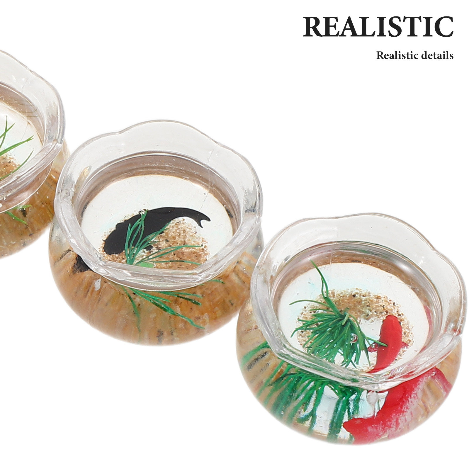 5 Adet Mini Balık Kabı, Küçük  - Aquarium Fish Bowl incelemesi ve fiyatı
