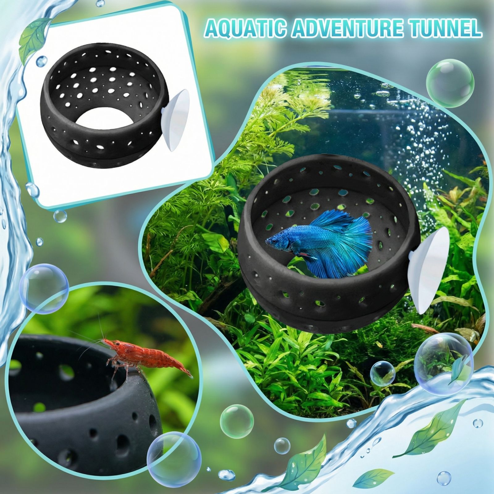 Betta Balığı Saklanma Tüneli A - Aquarium Fish Cave incelemesi ve fiyatı