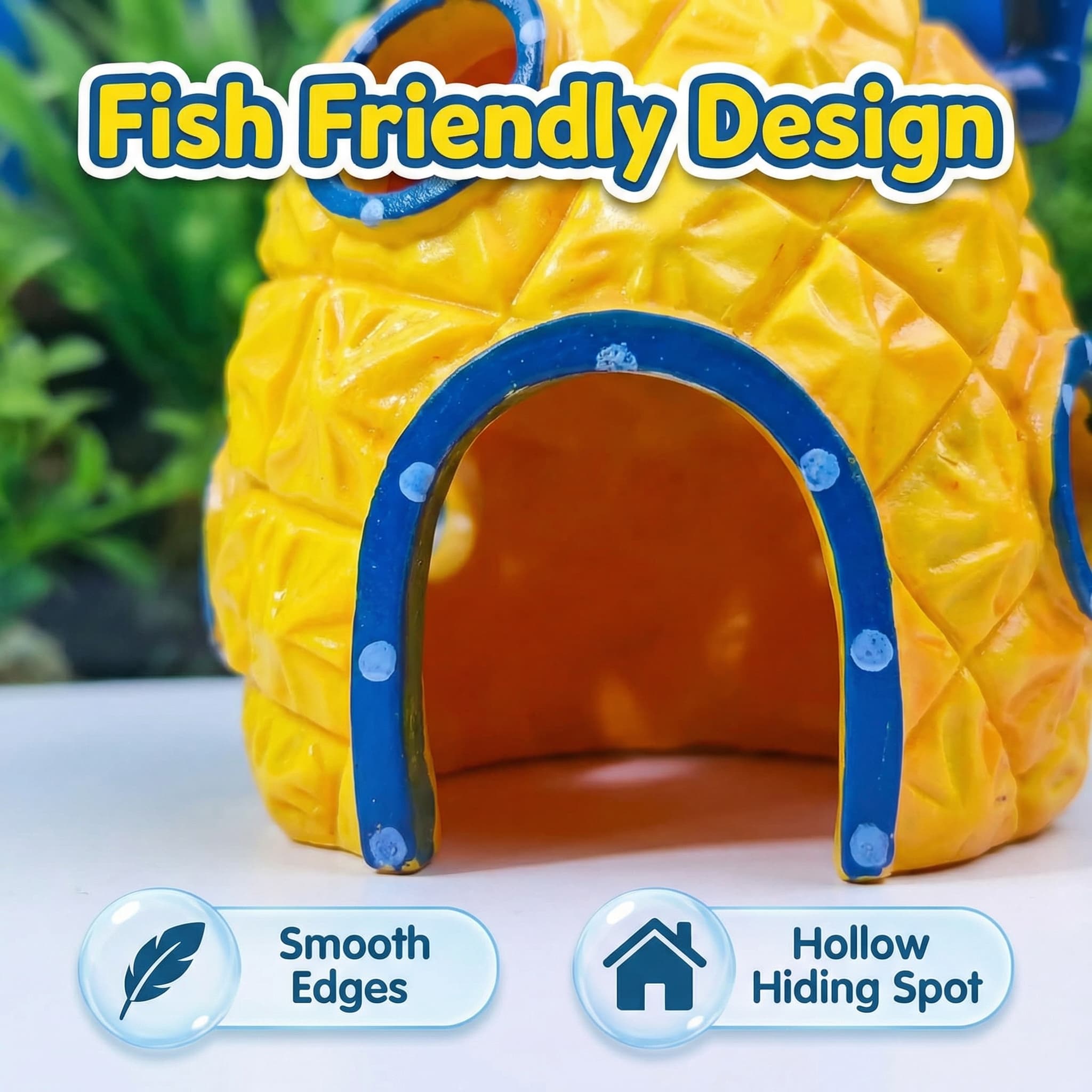 Ananas Evi Akvaryum Dekoru, Be - Aquarium Fish Cave incelemesi ve fiyatı