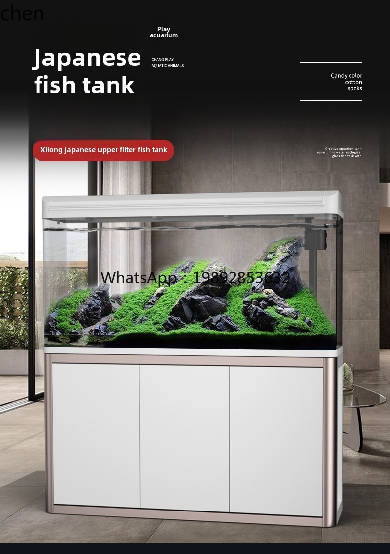 YGG oturma odası balık tankı X - Aquarium Xilong incelemesi ve fiyatı